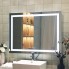 Зеркало DORATIZ Адель, 80х60 см, подсветка, подогрев, часы (2711.906)