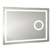 Зеркало DORATIZ Марпл, 91,5х68,5 см, подсветка, увеличительное зеркало (2711.914)
