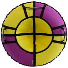 Тюбинг Hubster Хайп, 110 см, фиолетовый/желтый (во5551-5)