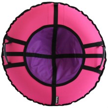 Тюбинг Hubster Ринг Хайп, 90 см, розовый-фиолетовый (во5657-1)