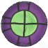 Тюбинг Hubster Ринг Хайп, 100 см, фиолетовый/салатовый (во6009-2)