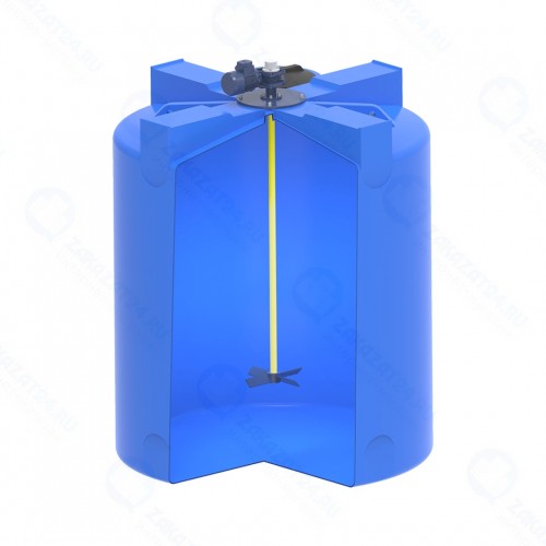 Емкость T 5000 л с лопастной мешалкой