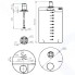 Емкость дозировочная 500 л с пропеллерной мешалкой