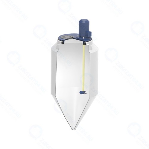 Емкость ФМ 120 л в обрешетке с пропеллерной мешалкой