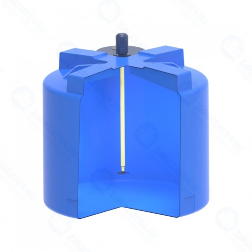 Емкость T 2000 л c пропеллерной мешалкой