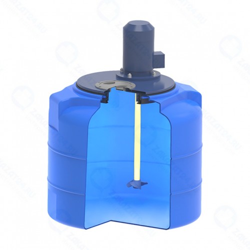 Емкость T 100 л с пропеллерной мешалкой