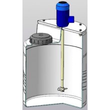 Емкость дозировочная 60л с пропеллерной мешалкой
