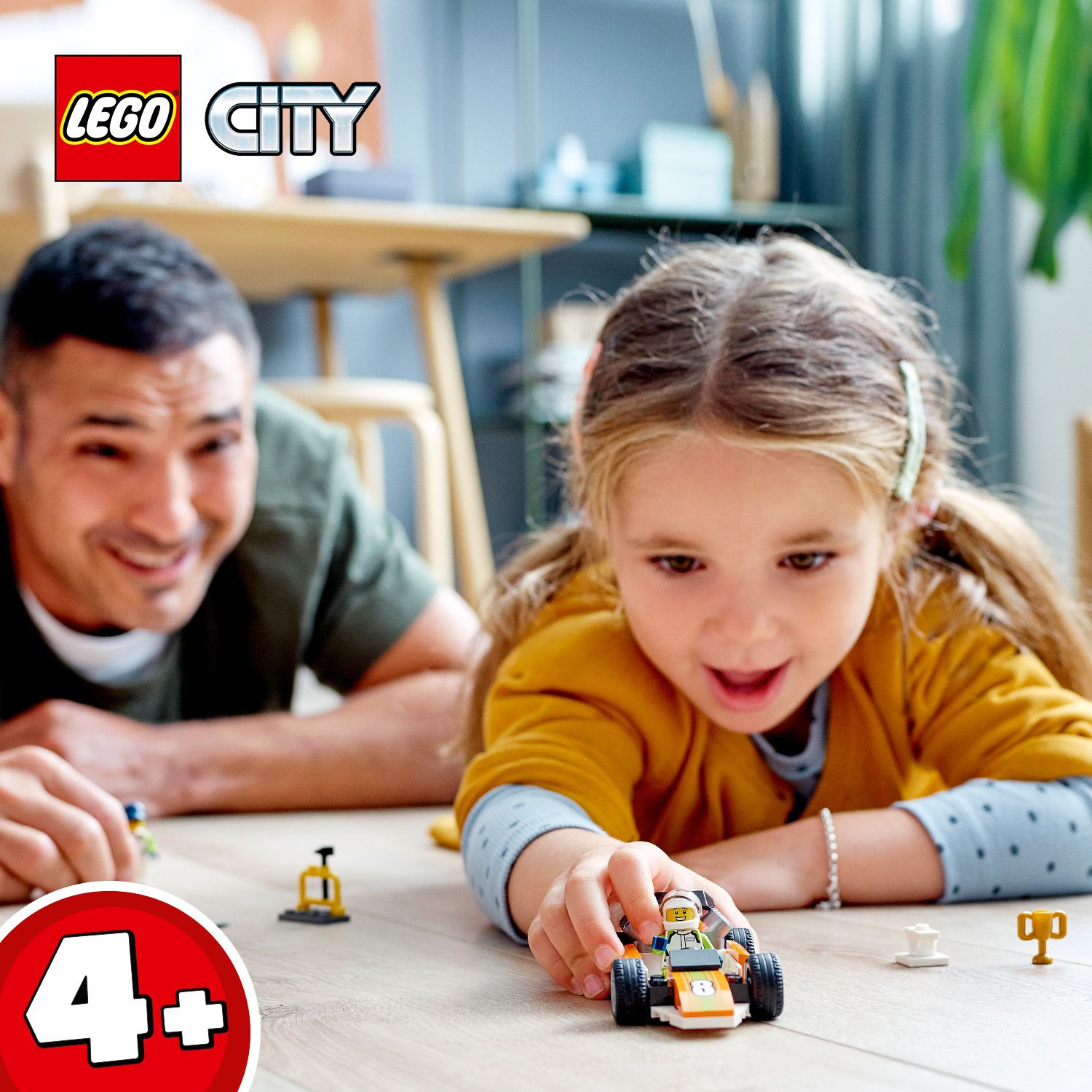 Стремительные гонки LEGO® для детей от 4 лет