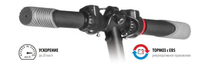 Электровелосипед iconBIT Kick Scooter C60