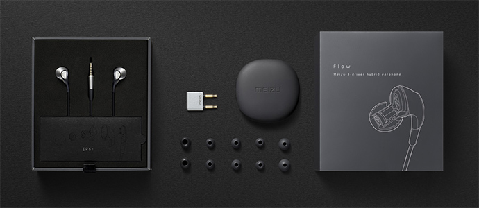 Наушники с микрофоном MEIZU Flow Silver Наушники с микрофоном MEIZU Flow Silver
