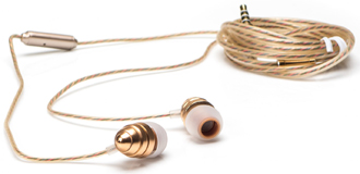 Проводные наушники с микрофоном Harper HV-805 Gold